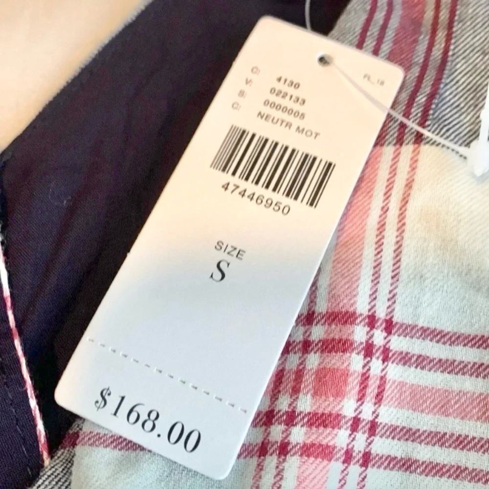 Anthropologie Plaid Isabella Sinclair Midi Dress Small Preppy Rodeo Festival - Picture 11 of 12